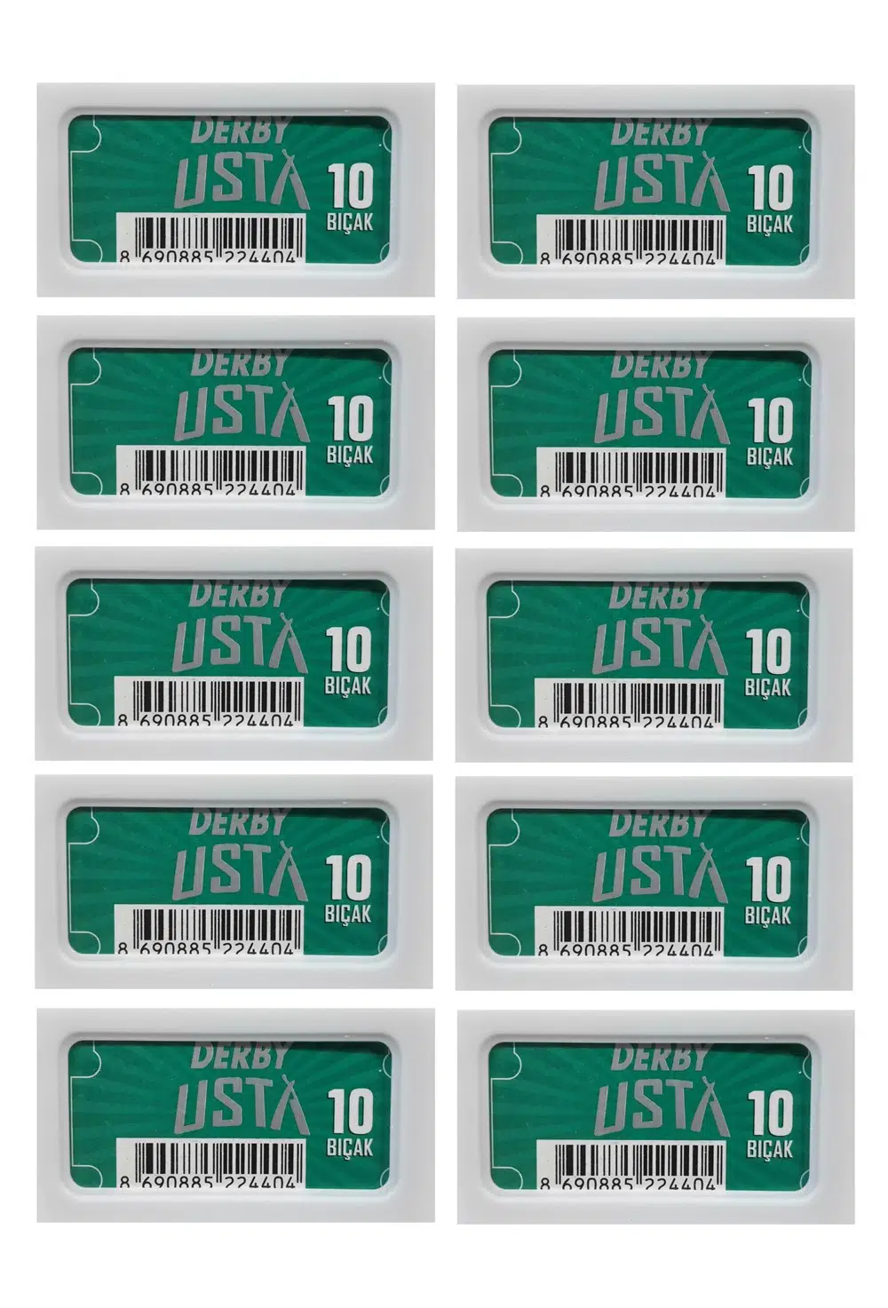Derby Usta Extra Tam Jilet 100 lü Traş Bıçağı Derby Usta Extra Tam Jilet 100 lü Traş Bıçağı
