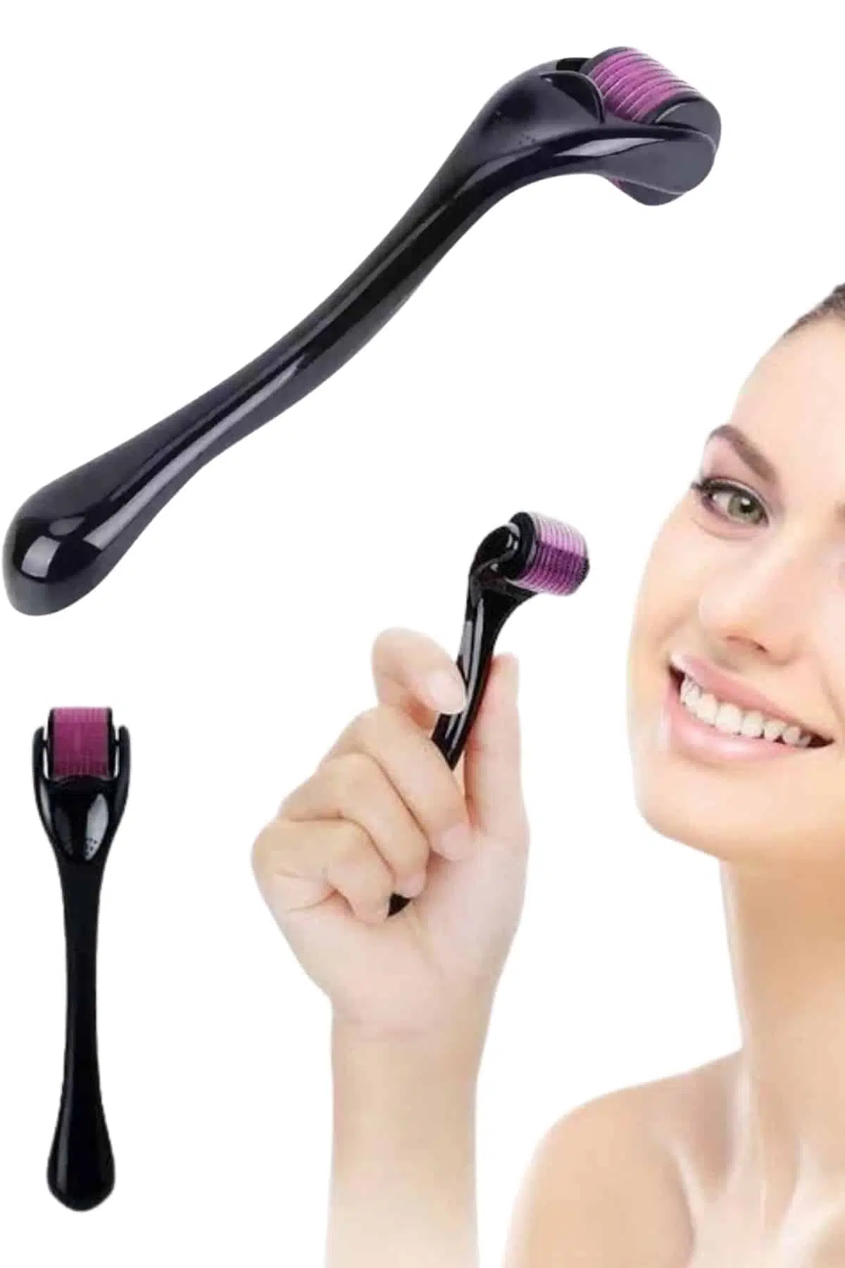 Derma Roller Titanyum Uçlu 540 Iğneli 1 Mm Iğne Derma Roller Titanyum Uçlu 540 Iğneli 1 Mm Iğne