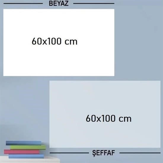 Ders Çalışma Yazı Tahtası Manyetik Duvar Stickerı 100x60 Cm Ders Çalışma Yazı Tahtası Manyetik Duvar Stickerı 100x60 Cm