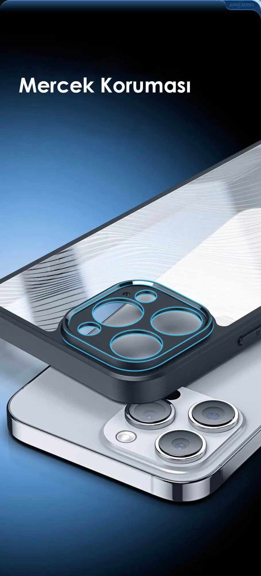 Dux Ducis iPhone 12 Pro Aimo Series Premium Buzlu Sert PC-TPU Kılıf Dux Ducis iPhone 12 Pro Aimo Series Premium Buzlu Sert PC-TPU Kılıf