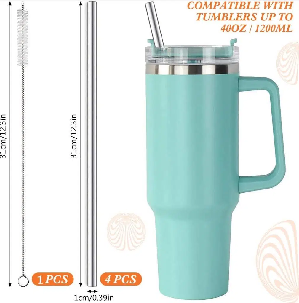 Sepetinegelsin Ekstra Uzun Paslanmaz Çelik Pipet Seti – 3 Parça (Eğri + Düz + Fırça) Sepetinegelsin Ekstra Uzun Paslanmaz Çelik Pipet Seti – 3 Parça (Eğri + Düz + Fırça)