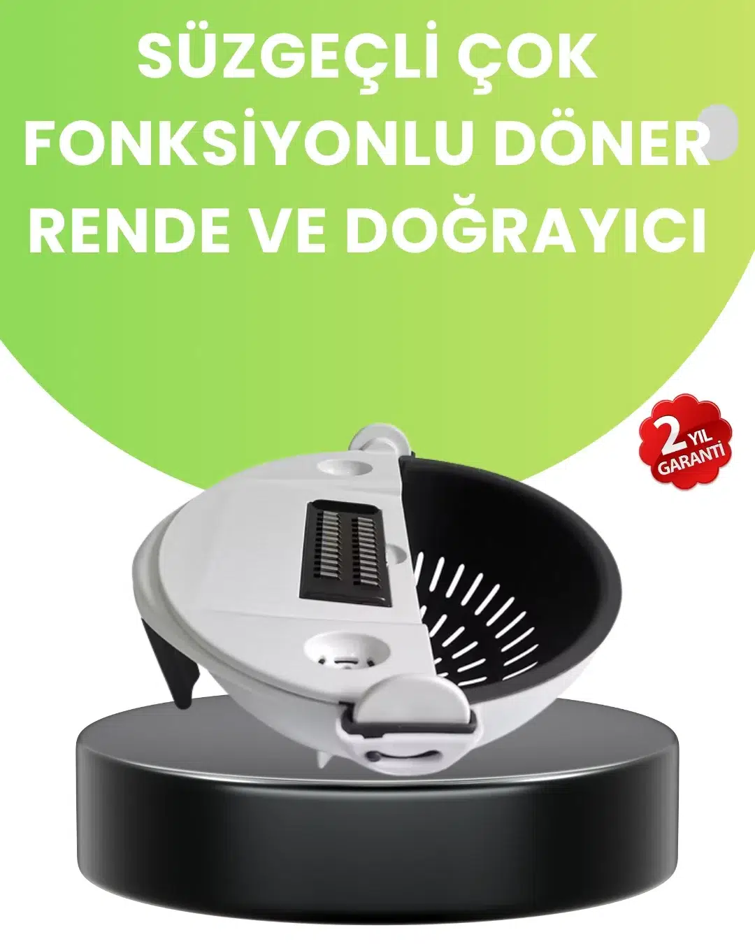 Ergonomik Sebze Rendeleyici Ve Süzgeç Hazneli Dilimleyici Ergonomik Sebze Rendeleyici Ve Süzgeç Hazneli Dilimleyici