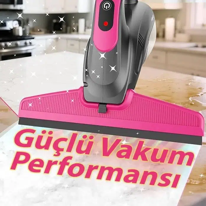 Ezere ClearView Şarjlı Cam Temizleyici Silme Makinesi Mikrofiber Başlıklı Ezere ClearView Şarjlı Cam Temizleyici Silme Makinesi Mikrofiber Başlıklı