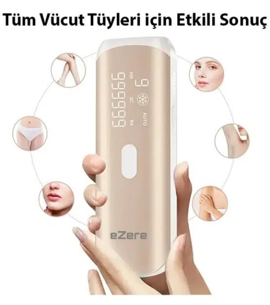 EZERE IPL Buz Lazer Epilasyon 999.999 Atim Otomatik/manuel Dokunmatik Ekran Agrisiz Vücut Yüz Cihazi EZERE IPL Buz Lazer Epilasyon 999.999 Atim Otomatik/manuel Dokunmatik Ekran Agrisiz Vücut Yüz Cihazi