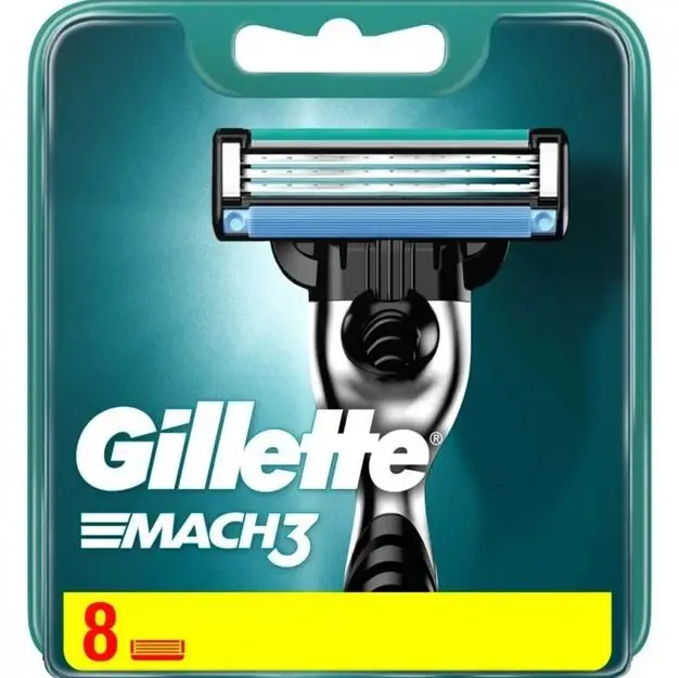 Gilette Mach3 Traş Bıçağı 8 li Yedek
