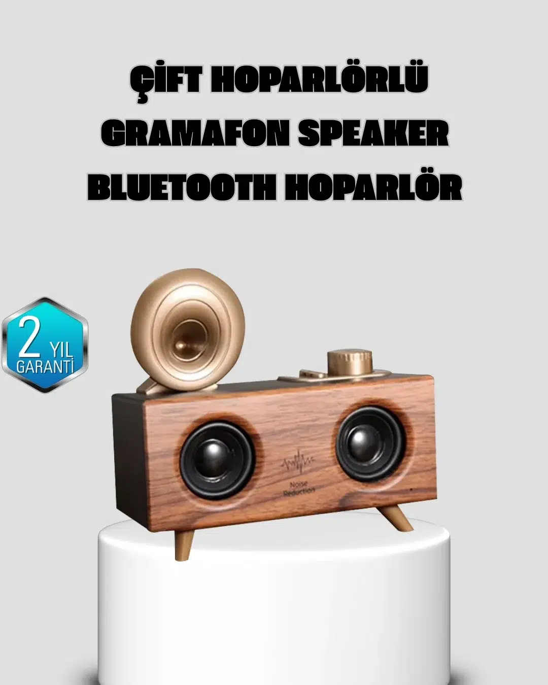 Gramafon Tasarımlı Bluetooth Hoparlör 3d Ses Teknolojili Çok Fonksiyonlu Gramafon Tasarımlı Bluetooth Hoparlör 3d Ses Teknolojili Çok Fonksiyonlu