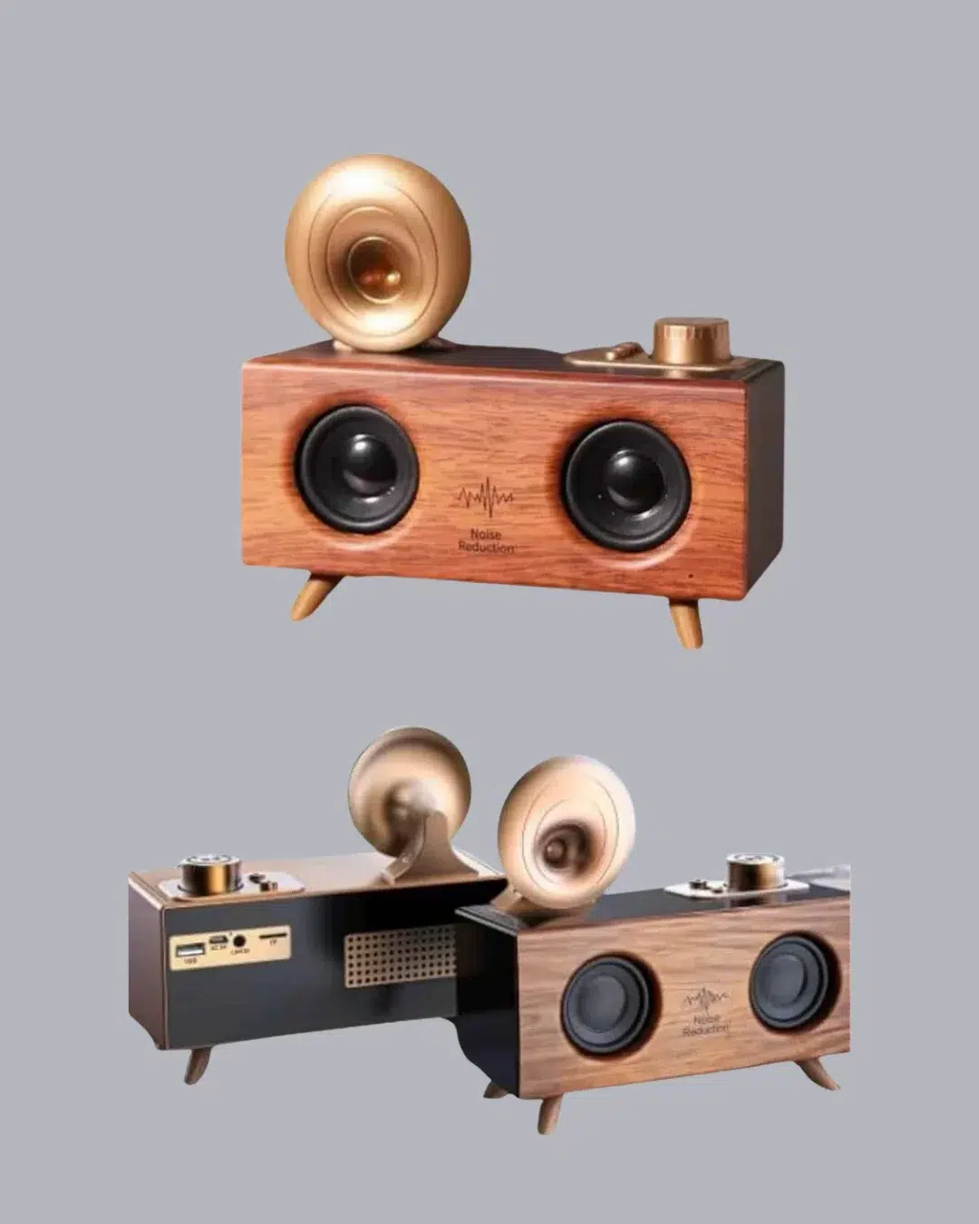 Gramafon Tasarımlı Bluetooth Hoparlör 3d Ses Teknolojili Çok Fonksiyonlu Gramafon Tasarımlı Bluetooth Hoparlör 3d Ses Teknolojili Çok Fonksiyonlu