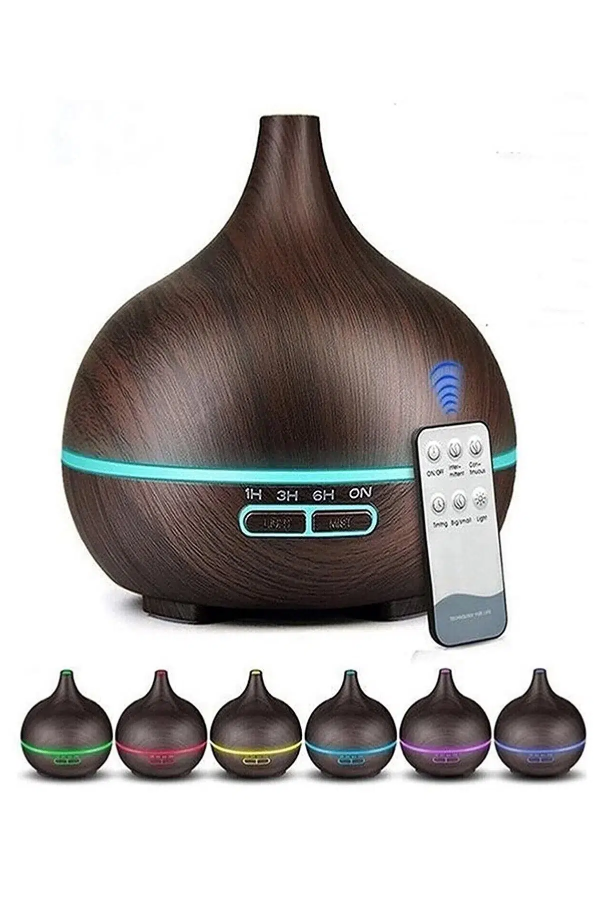 Hava Nemlendirici 7 Led Işıklı Aromatik Oda Kokusu 550 Ml Kahve Aroma Difüzörü Buhar Makinası Hava Nemlendirici 7 Led Işıklı Aromatik Oda Kokusu 550 Ml Kahve Aroma Difüzörü Buhar Makinası