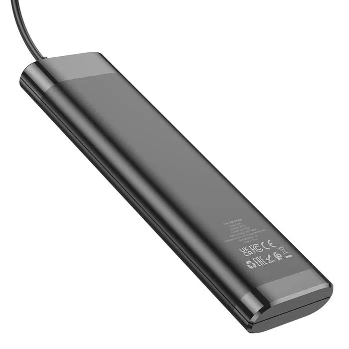 Hoco HB40 7xUSB 3.0 Anahtarlı USB Hızlı Şarj ve Veri Okuyucu Hoco HB40 7xUSB 3.0 Anahtarlı USB Hızlı Şarj ve Veri Okuyucu
