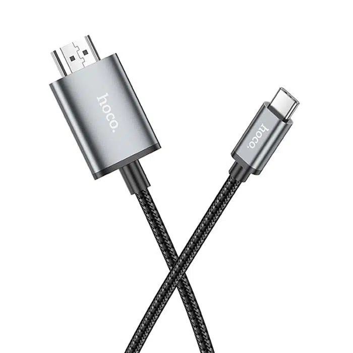 Hoco UA27 Type-c To HDMI HDTV Dönüştürücü Adaptör (4K 30Hz) Kablo Hoco UA27 Type-c To HDMI HDTV Dönüştürücü Adaptör (4K 30Hz) Kablo