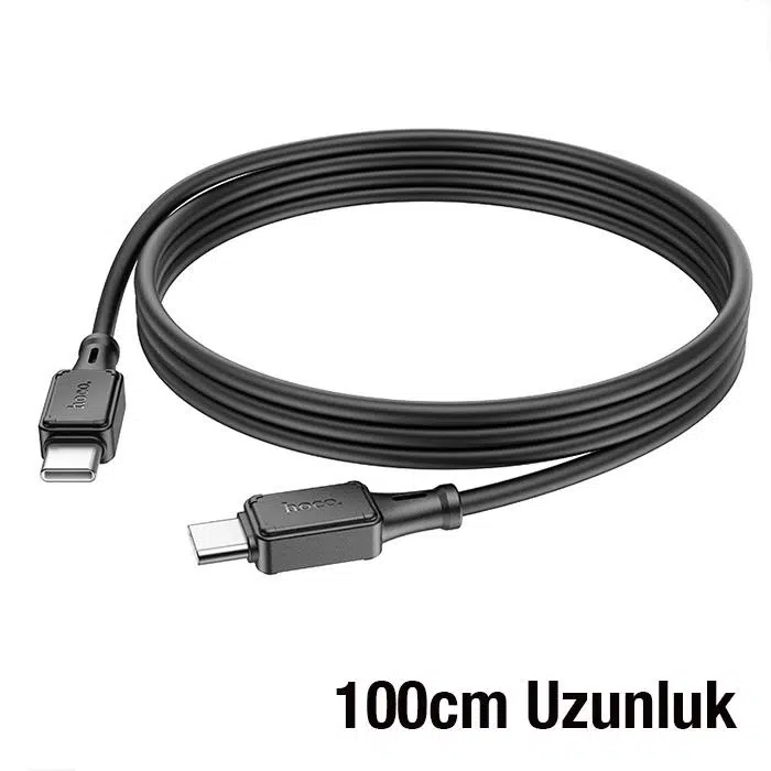 HOCO X101 60W Type-C to Type-C Hızlı Şarj ve Data Kablosu 1Metre HOCO X101 60W Type-C to Type-C Hızlı Şarj ve Data Kablosu 1Metre