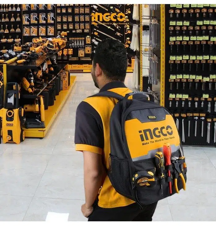 Ingco Endüstriyel Alet Sırt Takım Çantası 45Cm Ingco Endüstriyel Alet Sırt Takım Çantası 45Cm