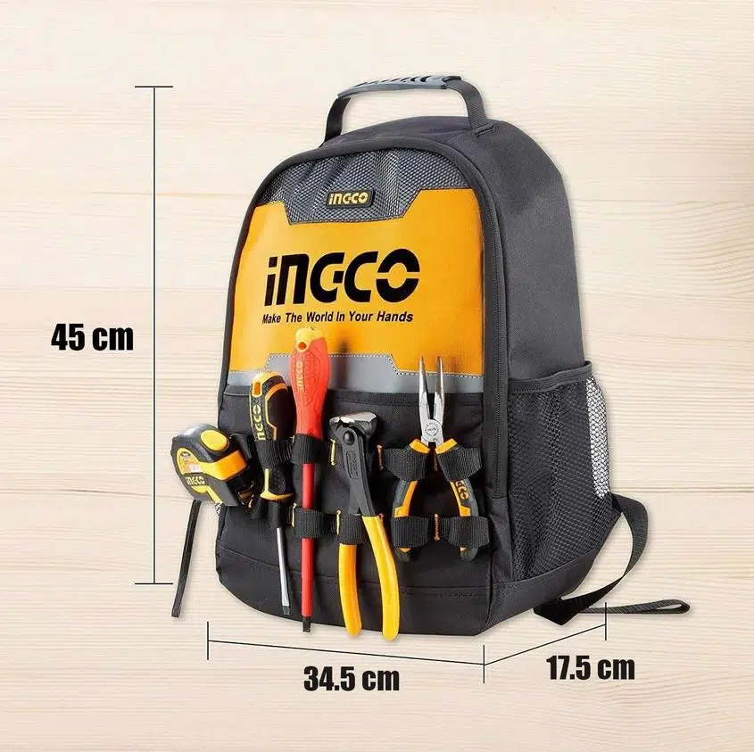 Ingco Endüstriyel Alet Sırt Takım Çantası 45Cm Ingco Endüstriyel Alet Sırt Takım Çantası 45Cm