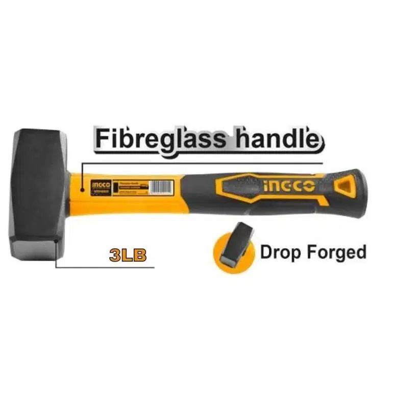 Ingco Fiberglass Saplı Balyoz 1350g Ingco Fiberglass Saplı Balyoz 1350g