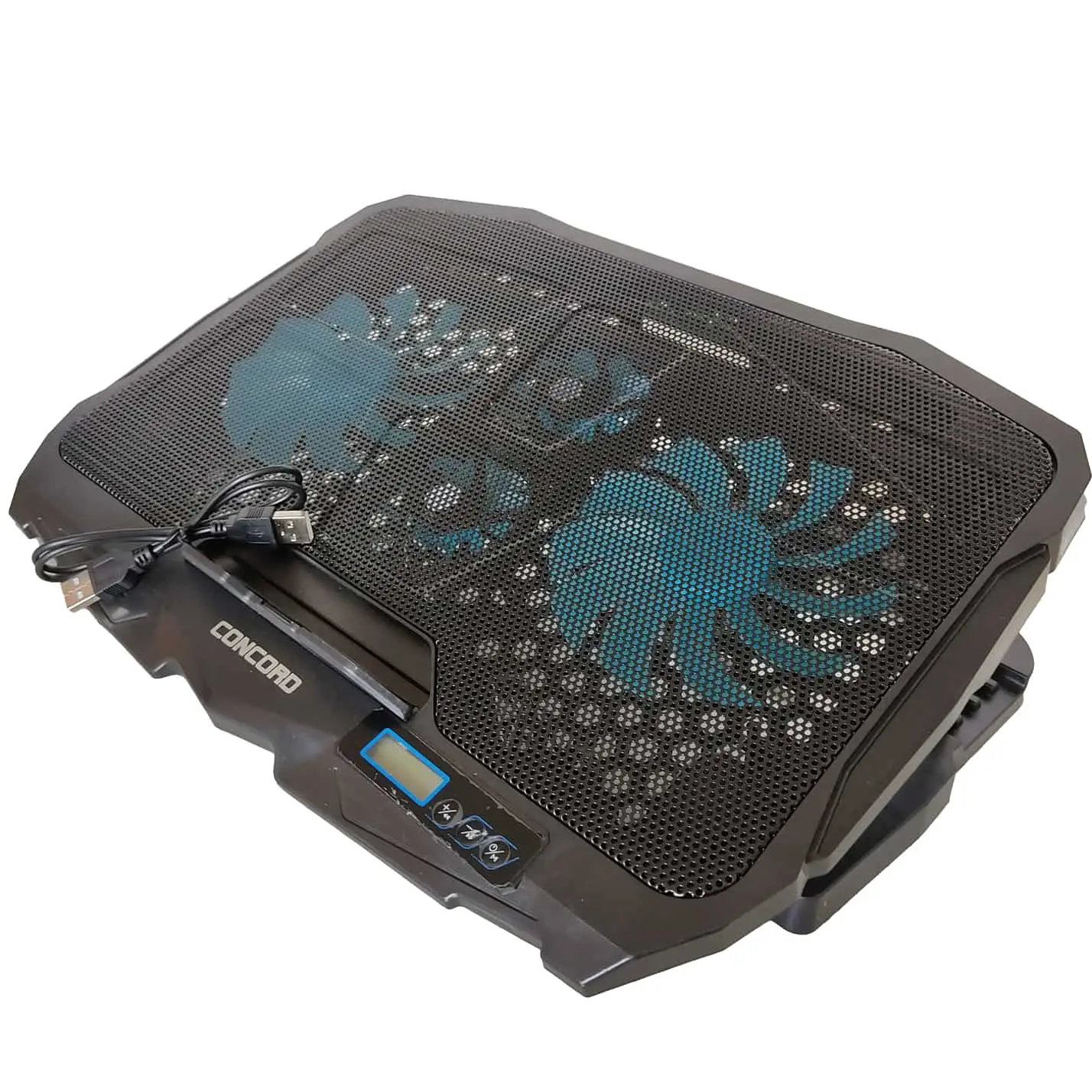 Işıklı Ledli Standlı 2 Fanlı Laptop Soğutucu Concord C-884 Işıklı Ledli Standlı 2 Fanlı Laptop Soğutucu Concord C-884
