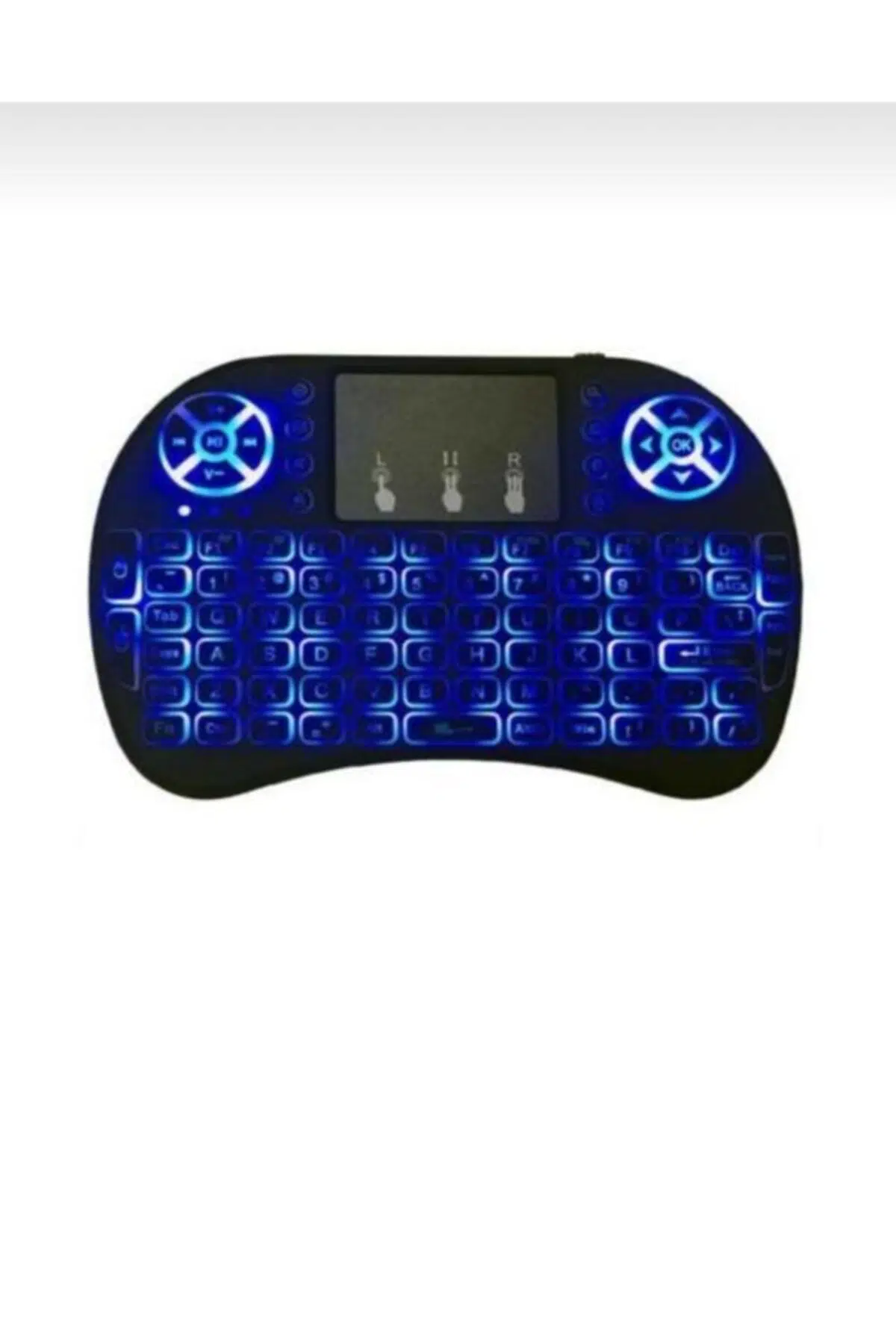 Zhltools Işıklı Mini Klavye Mouse Smart Tv Box Pc Şarjlı Oyuncu Klavye Zhltools Işıklı Mini Klavye Mouse Smart Tv Box Pc Şarjlı Oyuncu Klavye