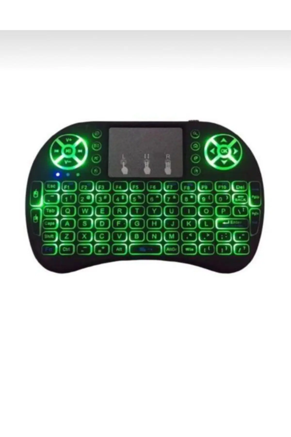Zhltools Işıklı Mini Klavye Mouse Smart Tv Box Pc Şarjlı Oyuncu Klavye Zhltools Işıklı Mini Klavye Mouse Smart Tv Box Pc Şarjlı Oyuncu Klavye