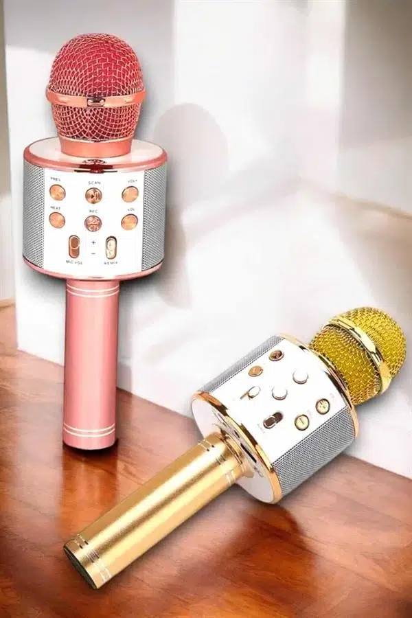 Kablosuz Bluetooth Karaoke Mikrofon Usb Ve Aux Girişli, Yüksek Ses Kalitesi Kablosuz Bluetooth Karaoke Mikrofon Usb Ve Aux Girişli, Yüksek Ses Kalitesi