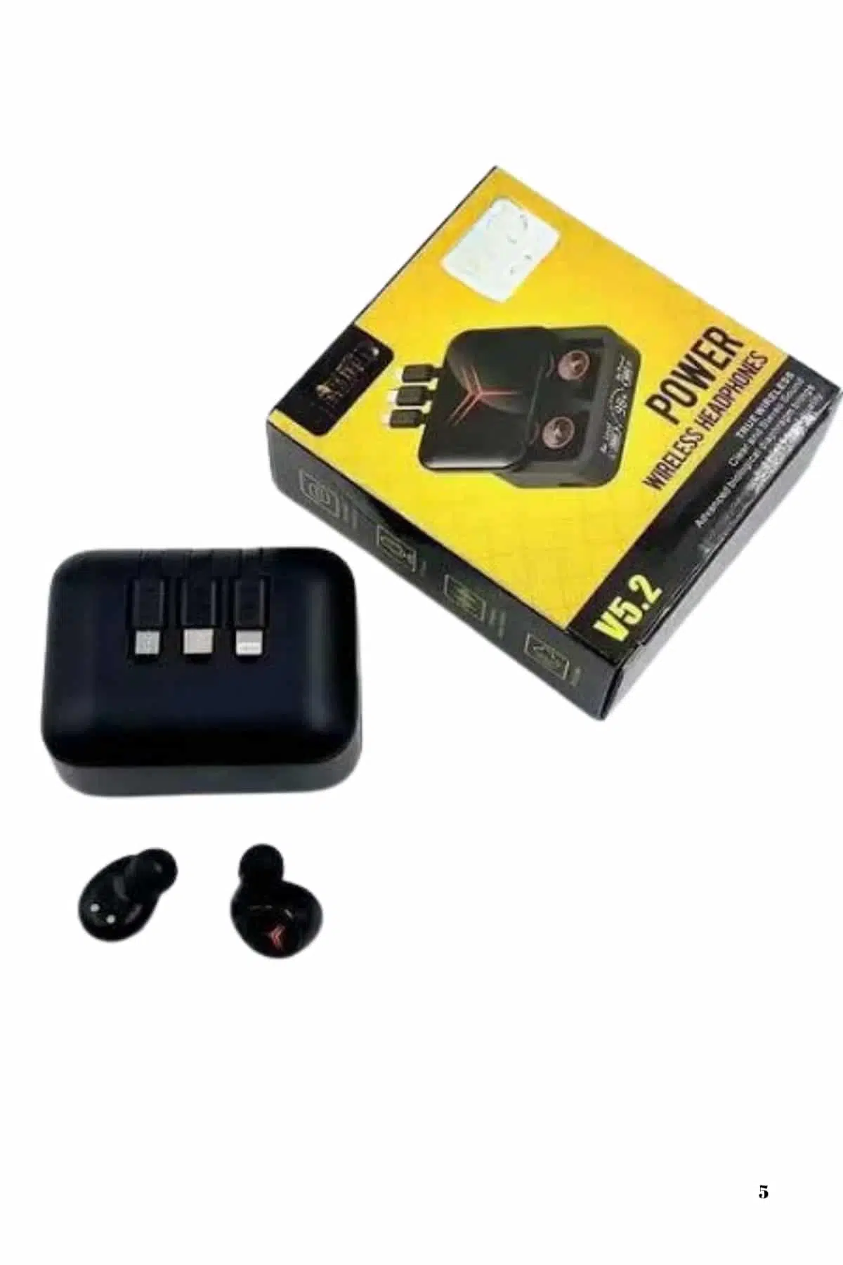 Kablosuz Bluetooth Kulaklık Powerbank Özellikli Göstergeli Hd Mikrofon Kablosuz Bluetooth Kulaklık Powerbank Özellikli Göstergeli Hd Mikrofon