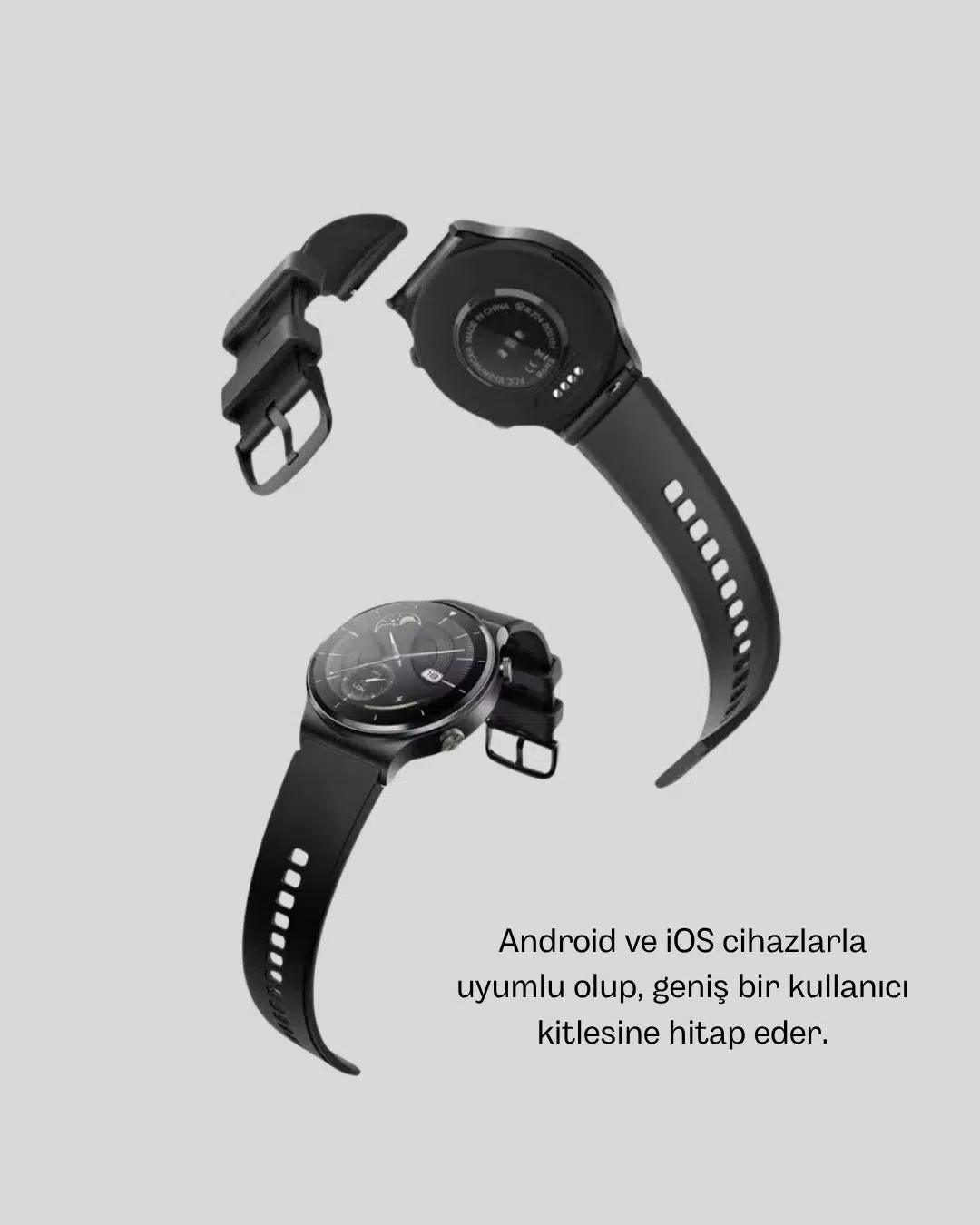 Kablosuz Şarjlı Bluetooth Görüşmeli Akıllı Saat – Android & İos Uyumlu Kablosuz Şarjlı Bluetooth Görüşmeli Akıllı Saat – Android & İos Uyumlu