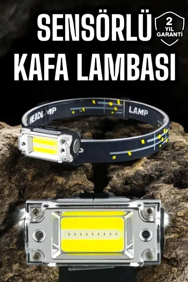 Kafa Lambası Led Fener Pratik Taşınabilir Ayarlanabilir Usb Şarjlı Kafa Lambası Led Fener Pratik Taşınabilir Ayarlanabilir Usb Şarjlı
