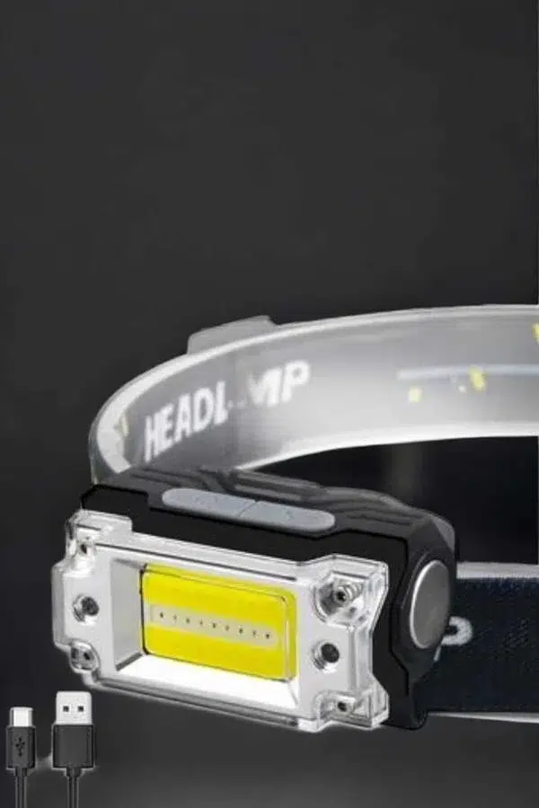 Kafa Lambası Led Fener Pratik Taşınabilir Ayarlanabilir Usb Şarjlı Kafa Lambası Led Fener Pratik Taşınabilir Ayarlanabilir Usb Şarjlı