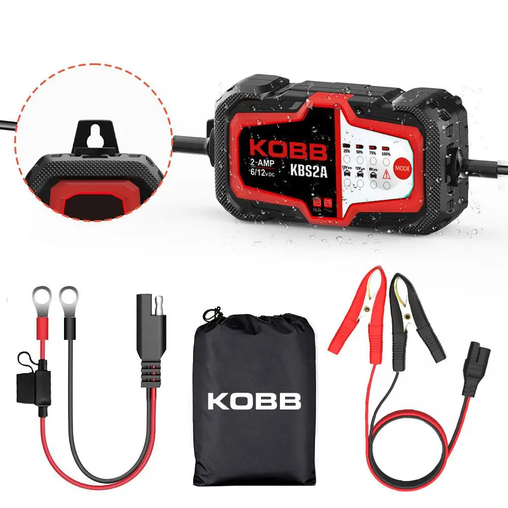 KOBB KBS2A 6V/12V 60Ah Akıllı Akü Şarj ve Akü Bakım / Desülfatör KOBB KBS2A 6V/12V 60Ah Akıllı Akü Şarj ve Akü Bakım / Desülfatör