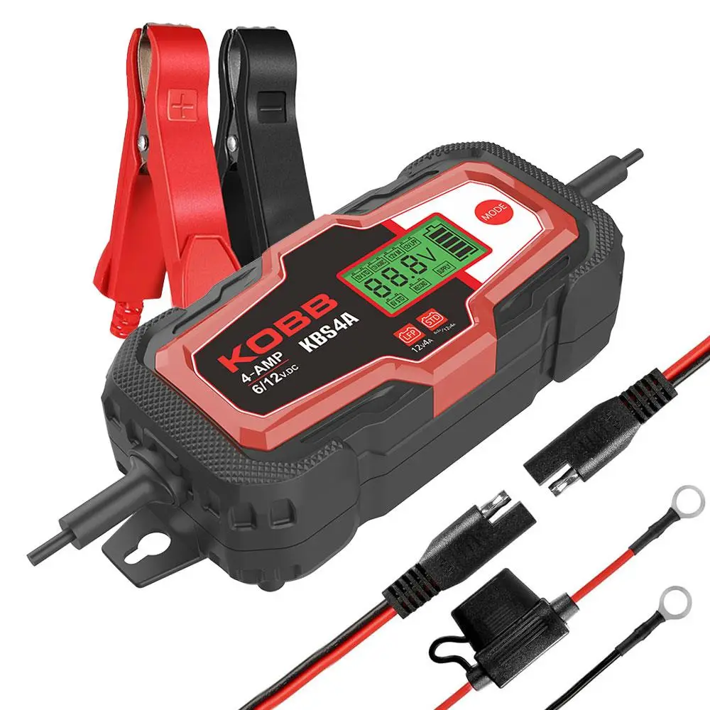 KOBB KBS4A 6/12V 120A Dijital Akü Şarj / Akü Bakım / Desülfatör ve Power Supply KOBB KBS4A 6/12V 120A Dijital Akü Şarj / Akü Bakım / Desülfatör ve Power Supply