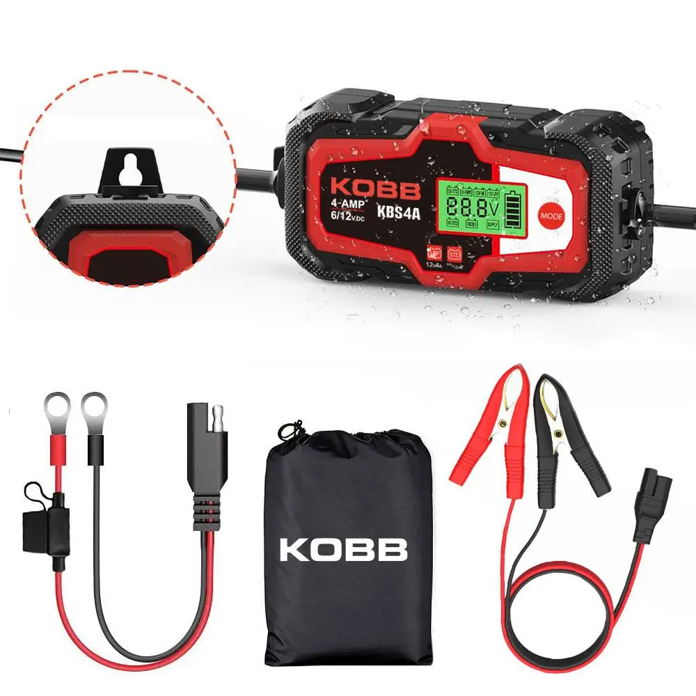 KOBB KBS4A 6/12V 120A Dijital Akü Şarj / Akü Bakım / Desülfatör ve Power Supply KOBB KBS4A 6/12V 120A Dijital Akü Şarj / Akü Bakım / Desülfatör ve Power Supply