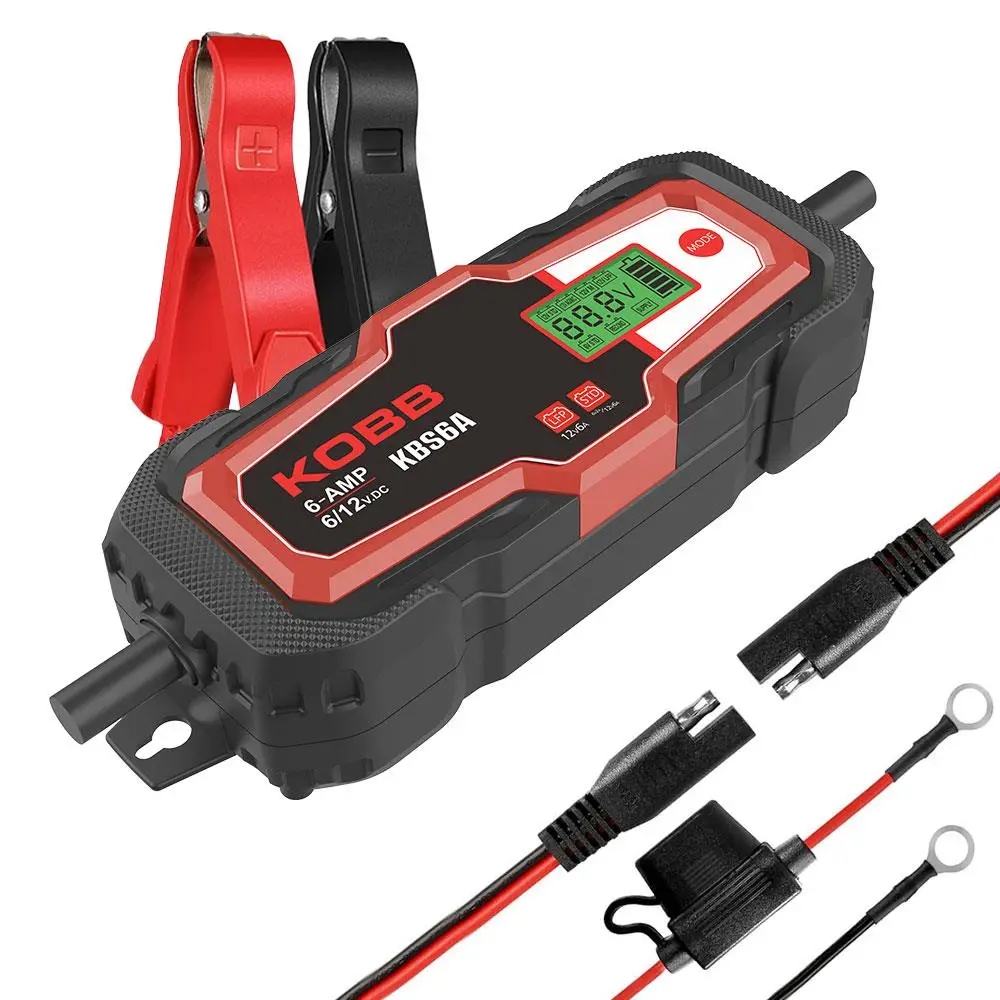 KOBB KBS6A 6/12V 150A Dijital Akü Şarj / Akü Bakım / Desülfatör ve Power Supply KOBB KBS6A 6/12V 150A Dijital Akü Şarj / Akü Bakım / Desülfatör ve Power Supply