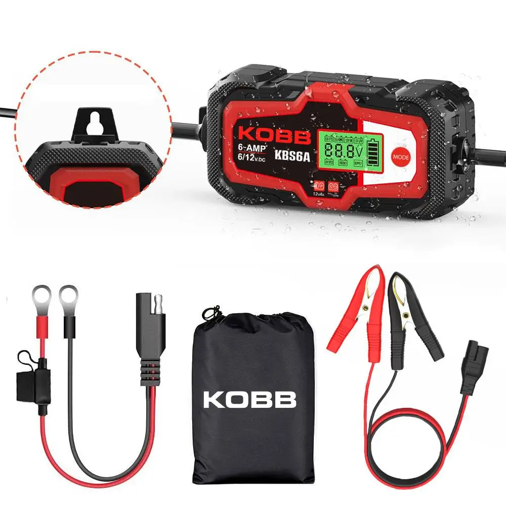 KOBB KBS6A 6/12V 150A Dijital Akü Şarj / Akü Bakım / Desülfatör ve Power Supply KOBB KBS6A 6/12V 150A Dijital Akü Şarj / Akü Bakım / Desülfatör ve Power Supply