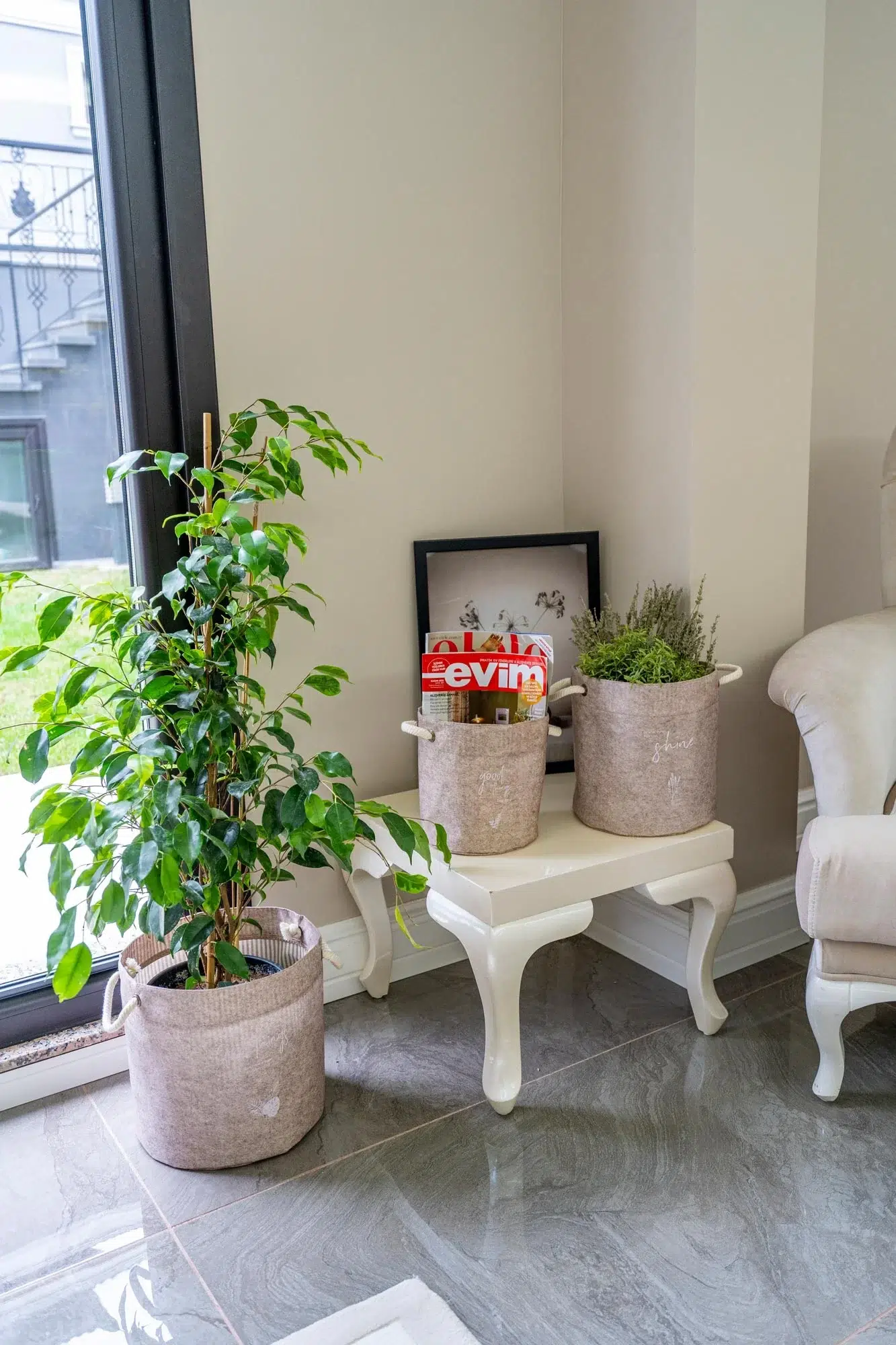 Kulplu Yuvarlak Düzenleyici Çok Amaçlı Kolay Taşınabilen Organizer Keçe Sepet (maxi) 03655 Kulplu Yuvarlak Düzenleyici Çok Amaçlı Kolay Taşınabilen Organizer Keçe Sepet (maxi) 03655