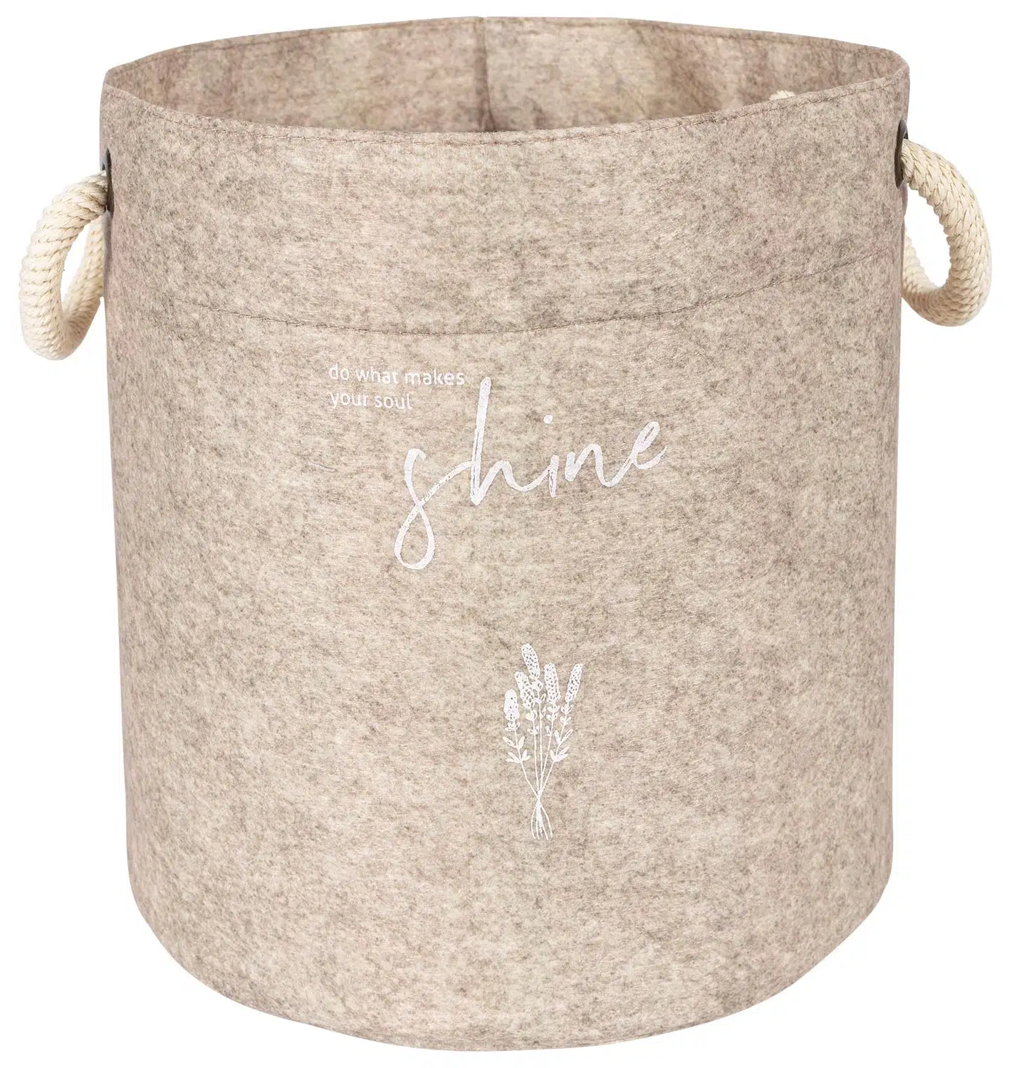 Kulplu Yuvarlak Düzenleyici Çok Amaçlı Kolay Taşınabilen Organizer Keçe Sepet (maxi) 03655 Kulplu Yuvarlak Düzenleyici Çok Amaçlı Kolay Taşınabilen Organizer Keçe Sepet (maxi) 03655