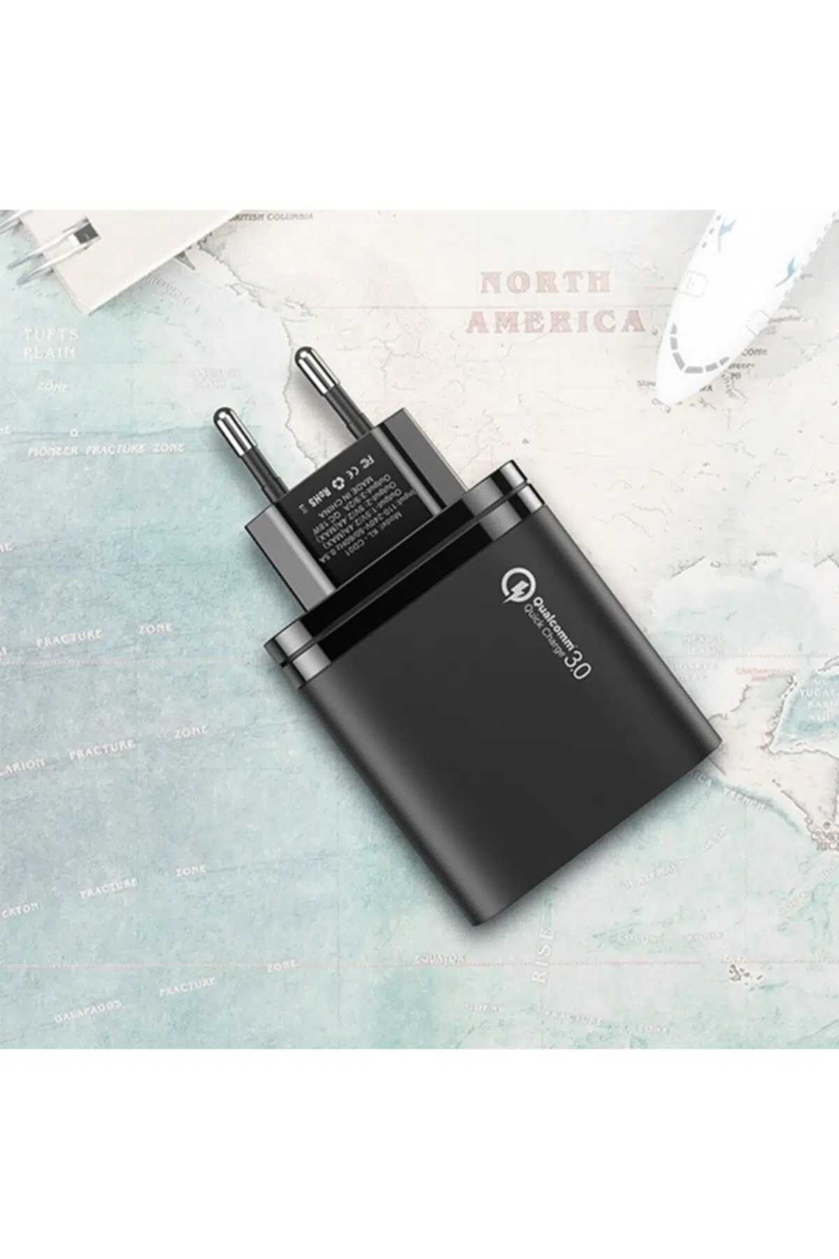 Kuulaa 3 Usb Qc3.0+pd 30w Hızlı Şarj Dijital Ekran Şarj Başlık Siyah Kuulaa 3 Usb Qc3.0+pd 30w Hızlı Şarj Dijital Ekran Şarj Başlık Siyah