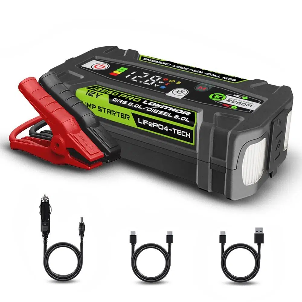 Lokithor J2250PRO 12V 2250Amp LiFePO4 Akıllı Akü Takviye + Powerbank + Led Lamba Lokithor J2250PRO 12V 2250Amp LiFePO4 Akıllı Akü Takviye + Powerbank + Led Lamba