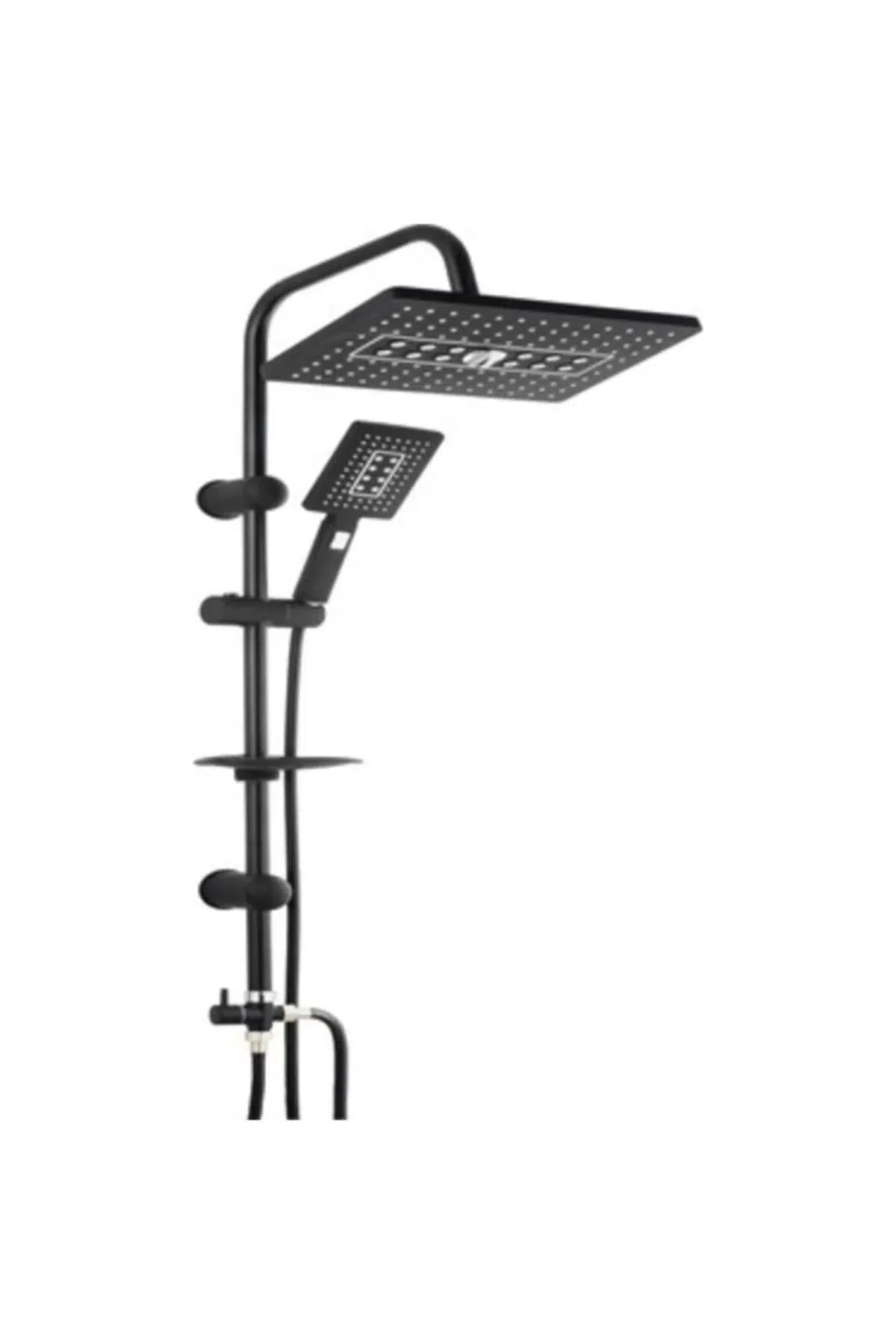 Lüks Robot Duş Seti Mat Siyah Dikdörtgen | Çok Fonksiyonlu Yağmur Robot Duş Sistemi Siyah Lüks Robot Duş Seti Mat Siyah Dikdörtgen | Çok Fonksiyonlu Yağmur Robot Duş Sistemi Siyah