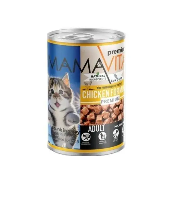 Mamavita Parça Tavuk Etli Yetişkin Kedi Maması 400 gr Mamavita Parça Tavuk Etli Yetişkin Kedi Maması 400 gr