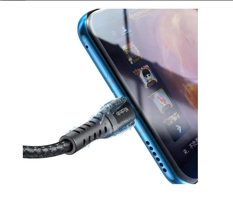 Mcdodo CA-2261 iPhone şarj ve data kablosu 1Metre Siyah Mcdodo CA-2261 iPhone şarj ve data kablosu 1Metre Siyah