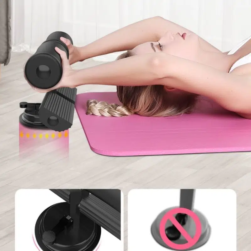 Mekik Çekme Spor Aleti Ayak Destekli Vantuzlu Mekik Çekme Spor Aleti Ayak Destekli Vantuzlu