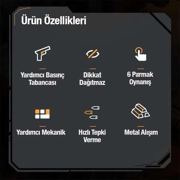 Memo AK06 Pubg Oyun Tetik Mobil Oyun Tetik Aparatı Memo AK06 Pubg Oyun Tetik Mobil Oyun Tetik Aparatı