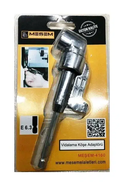 Meşem Bits Vidalama Köşe Adaptörü Meşem Bits Vidalama Köşe Adaptörü