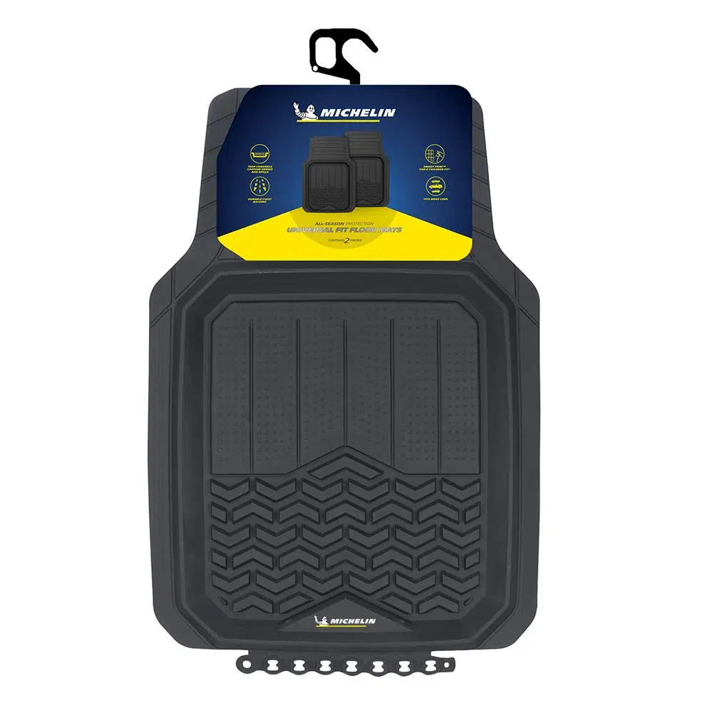 Michelin MC34594 Tüm Araçlara Uyumlu 2 Parça Üniversal 3D Havuzlu Oto Paspas