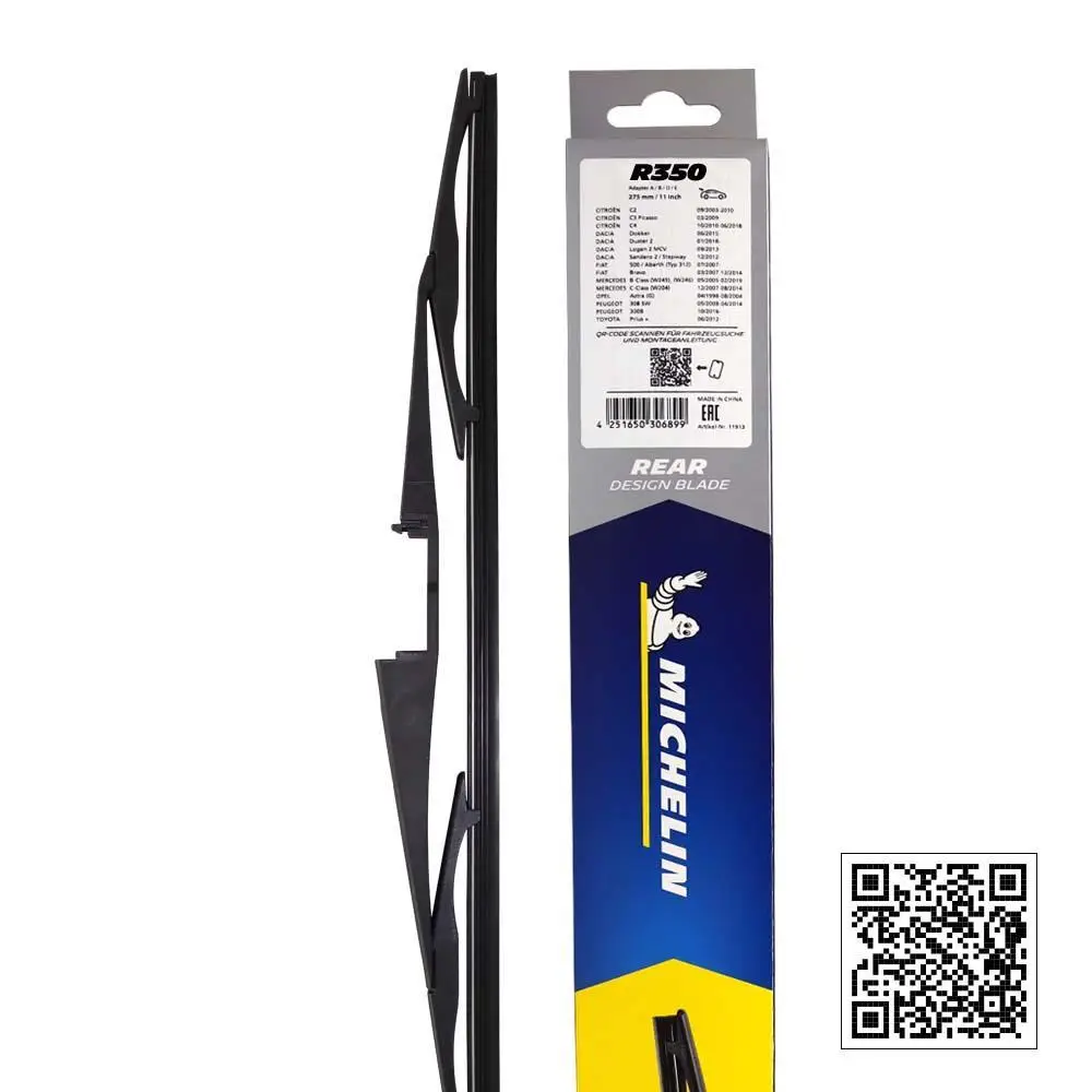 Michelin Rainforce™ MCR350 35CM 1 Adet Universal Telli Hibrit Arka Silecek Michelin Rainforce™ MCR350 35CM 1 Adet Universal Telli Hibrit Arka Silecek