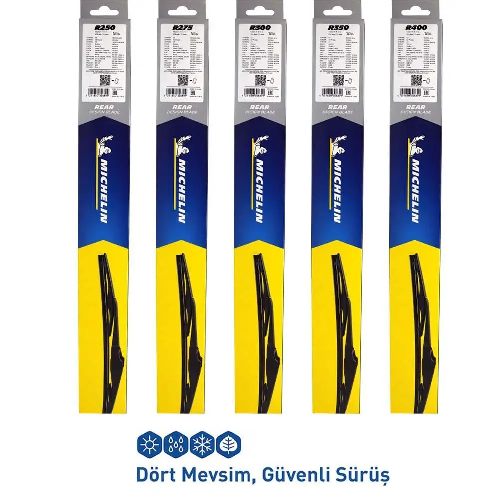 Michelin Rainforce™ MCR350 35CM 1 Adet Universal Telli Hibrit Arka Silecek Michelin Rainforce™ MCR350 35CM 1 Adet Universal Telli Hibrit Arka Silecek