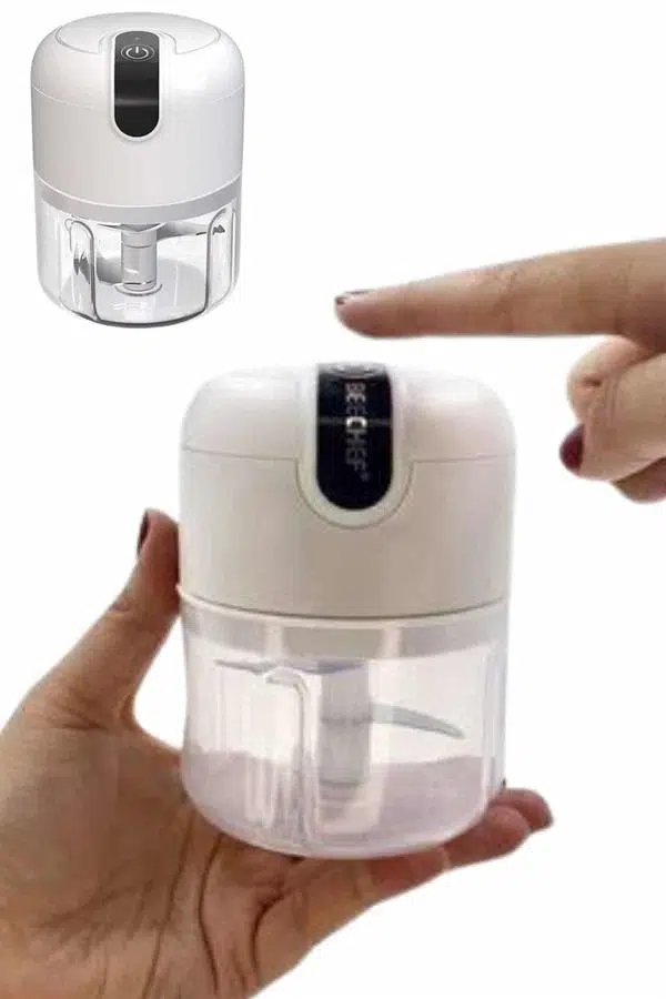 Mini El Rondosu Şarjlı Doğrayıcı Taşınabilir Rondo Blender 250 Ml Mini El Rondosu Şarjlı Doğrayıcı Taşınabilir Rondo Blender 250 Ml