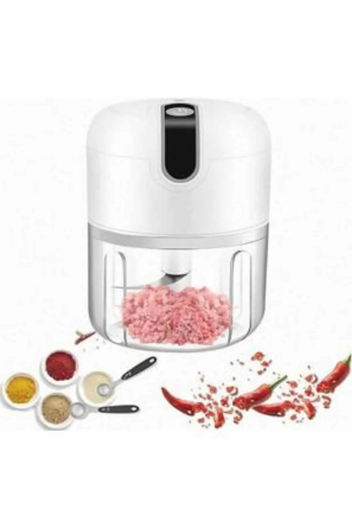 Mini El Rondosu Şarjlı Doğrayıcı Taşınabilir Rondo Blender 250 Ml Mini El Rondosu Şarjlı Doğrayıcı Taşınabilir Rondo Blender 250 Ml