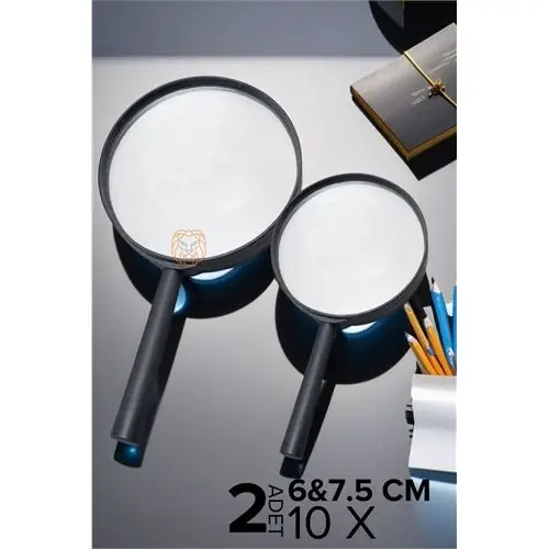 ModaCar 10X Büyüteç 6 ve 7,5 cm 2 li SET ModaCar 10X Büyüteç 6 ve 7,5 cm 2 li SET