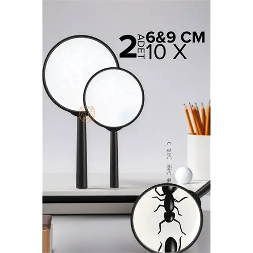 ModaCar 10X Büyüteç 6 ve 9 cm 2 li SET ModaCar 10X Büyüteç 6 ve 9 cm 2 li SET