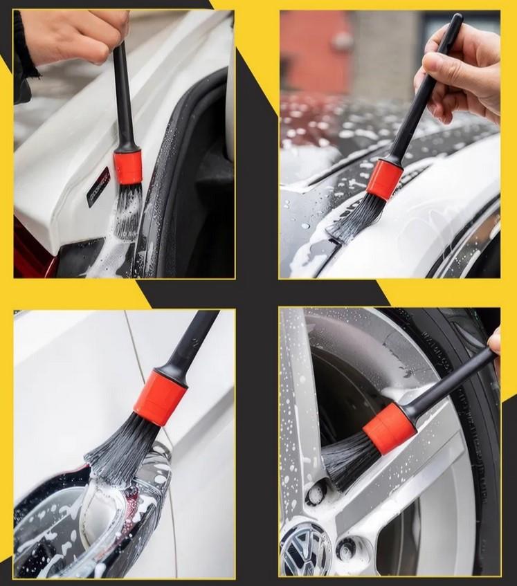Zhltools 5 Boy Araç Oto Detaylı Temizlik İçin Fırça Seti Zhltools 5 Boy Araç Oto Detaylı Temizlik İçin Fırça Seti