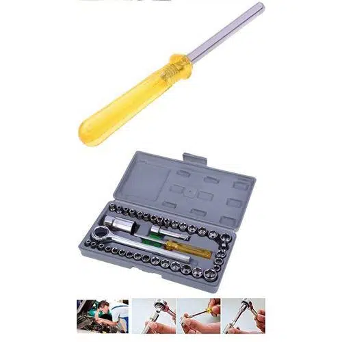 Zhltools 40 Parça Torklu Tornavida Lokma Seti Zhltools 40 Parça Torklu Tornavida Lokma Seti